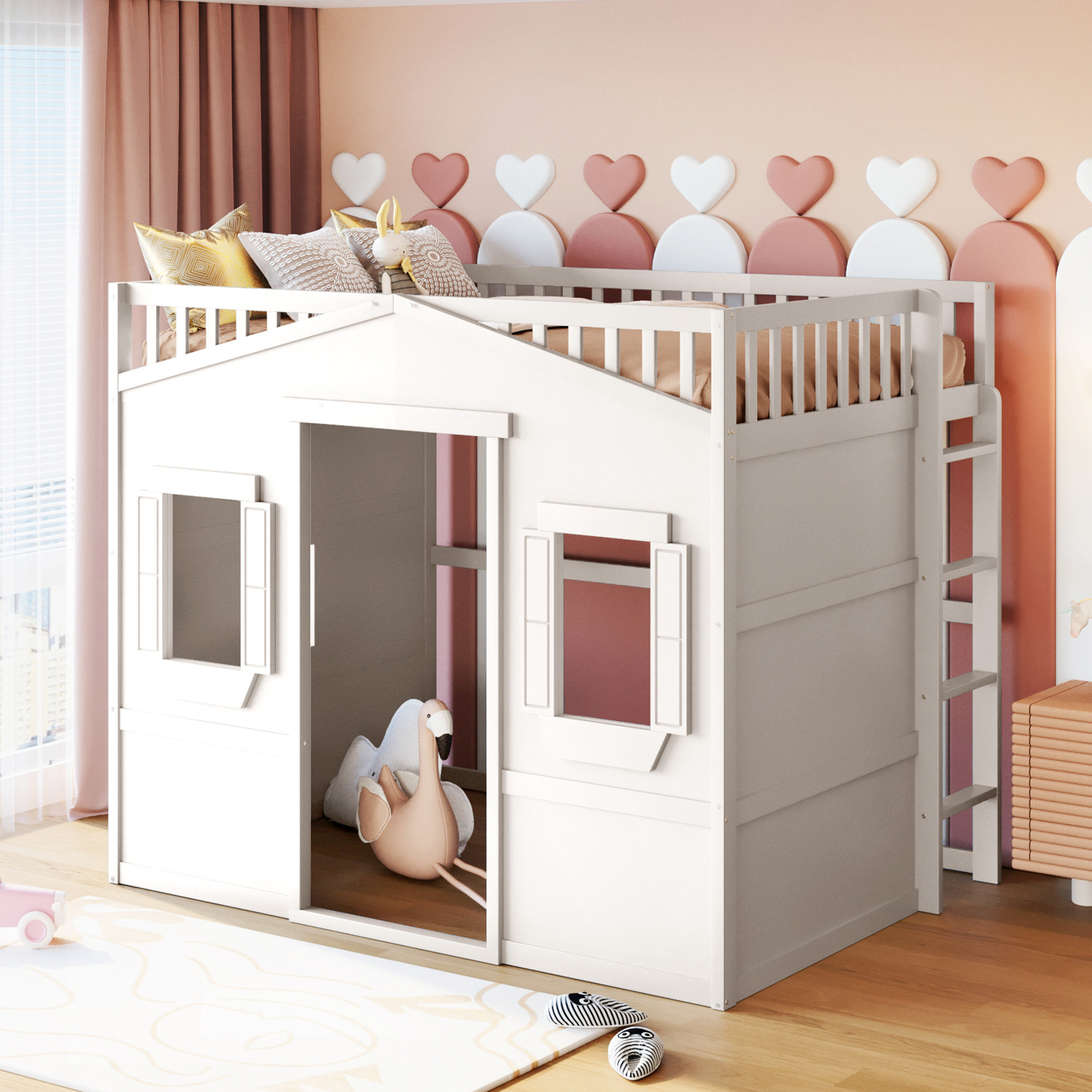 Gabriella-Frances+Loft+Bed+by+